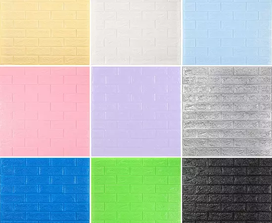 3D Brick Wall Stickers Price In Pakistan wallpaper DIY self adhesive waterproof