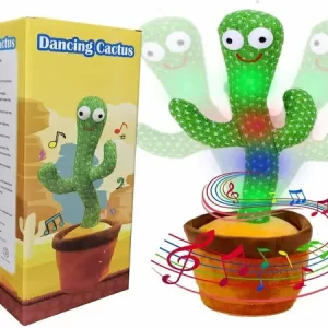 Dancing Cactus Toy Songs TikTok Talking Singing Twisting