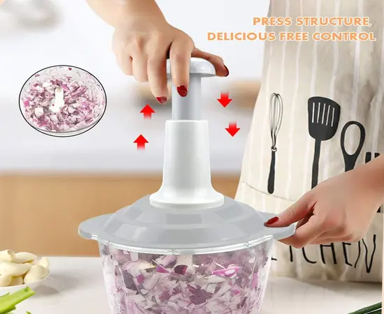 Double Blade Multifunctional Hand Press Pai Pai Le Cooking