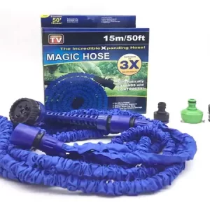 Magic hose pipe 50ft automatically expands and contracts for Car Wash and Garden Spray