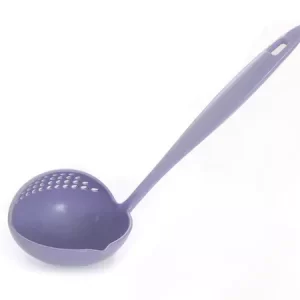 Plastic colander with handle soup spoon Long Handle with Strainer