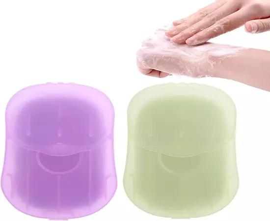 Portable hand wash paper soap disposable washing travel sheets