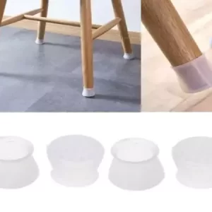 Silicone chair leg cover pack chair leg caps silicone floor protector