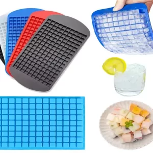 Silicone mini ice cube trays for refrigerators tiny ice cube maker