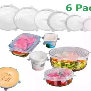 Silicone stretch and seal lids bowl covers lid to keep food fresh