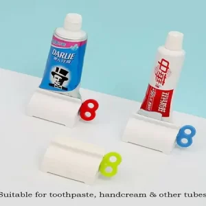 Squeeze toothpaste from the bottom Easy Dispenser Rolling holder