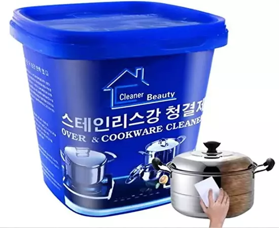Oven And Cookware cleaning paste Powerful Stainless steel clean