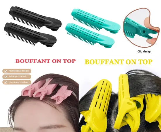 Fluffy hair clip Self-Grip Root Curler Roller Pin Beauty Hairdressing Twist Hair Styling