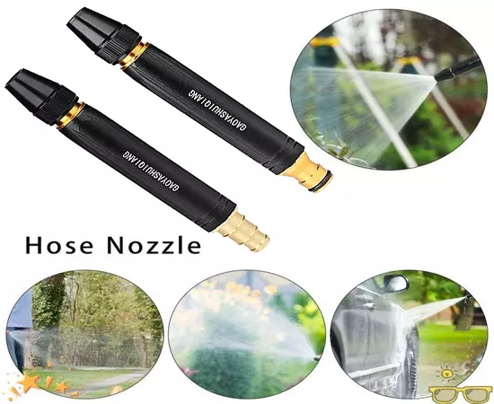 Pressure Water Nozzle high power for spray gun hose head gardening and car washing heavy duty