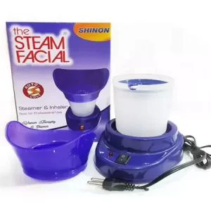 Steam facial portable professional steaming face steamer Inhaler 2 in 1 Massager Tool