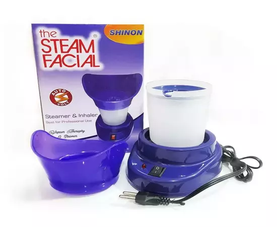 Steam facial portable professional steaming face steamer Inhaler 2 in 1 Massager Tool