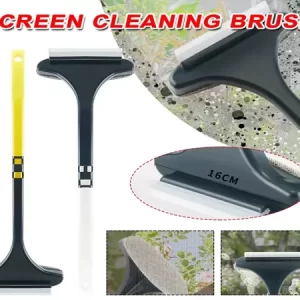 Window cleaner 2 in 1 screen cleaning Brush Detachable Wet and Dry Dual-Use Glass