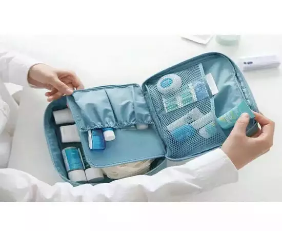 Travel cosmetic bags organizer makeup china imported