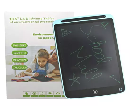 LCD Writing Tablet 10.5 Inch board for kids all the things written or drawn