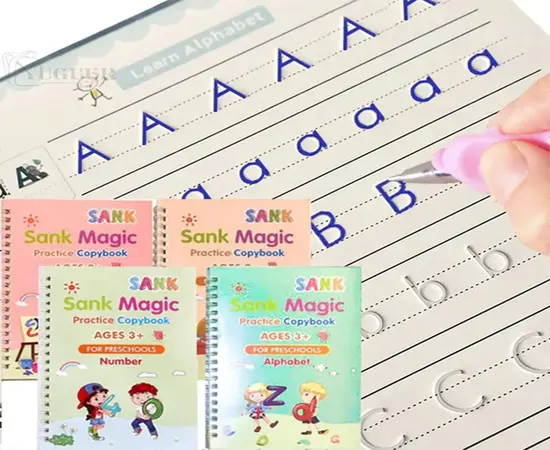 Set of Sank Magic Practice Book For Pre-Schools