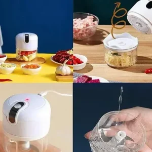 Rechargeable USB Wireless Chopper Mini Meat vegetable and Onion