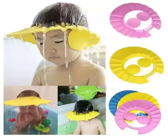 Bathing cap protection eyes and ears enjoyable for children