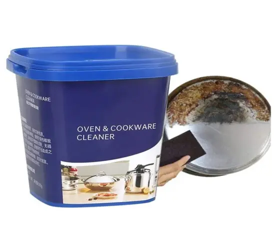 Cleaning cookware Powder Oven Cleaner Power lemon and salt mixture