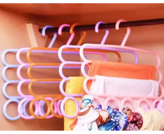MultiPurpose Scarf layer hangers 3 Layers 5 Holes