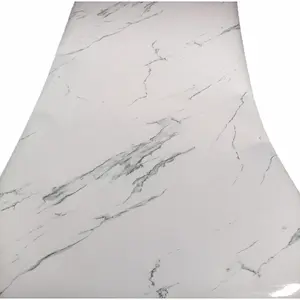 Marble sheet for wall pvc kitchen bathroom black and white interior design